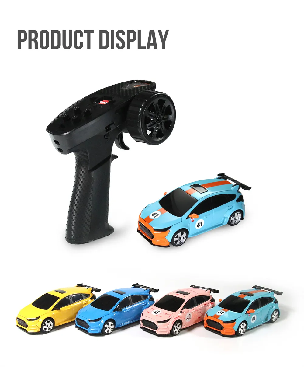DIATONE Sniclo SNT MIX GO MG044 RTR 1/43 2.4G 4WD Drift RC Car avec gyroscope LED Light Race On-Road Micro Vehicles Modèles Jouets