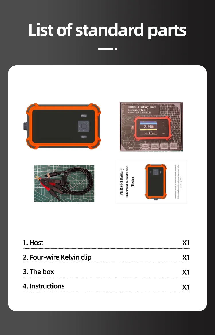 18650 Battery Voltage Internal Resistance Tester, High-precision Trithium Lithium lron Phosphate Battery Tester 18650 Battery Voltage Internal Resistance Tester, High-precision Trithium Lithium lron Phosphate Battery Tester