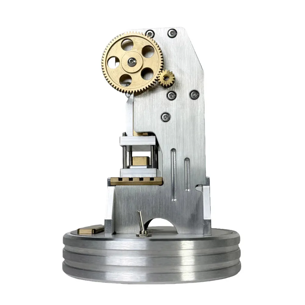 NIKOLATOY Miniature Punch Machine Model CNC Material Creative Desktop Ornaments Decoration Science Discovery Toys NIKOLATOY Miniature Punch Machine Model CNC Material Creative Desktop Ornaments Decoration Science Discovery Toys