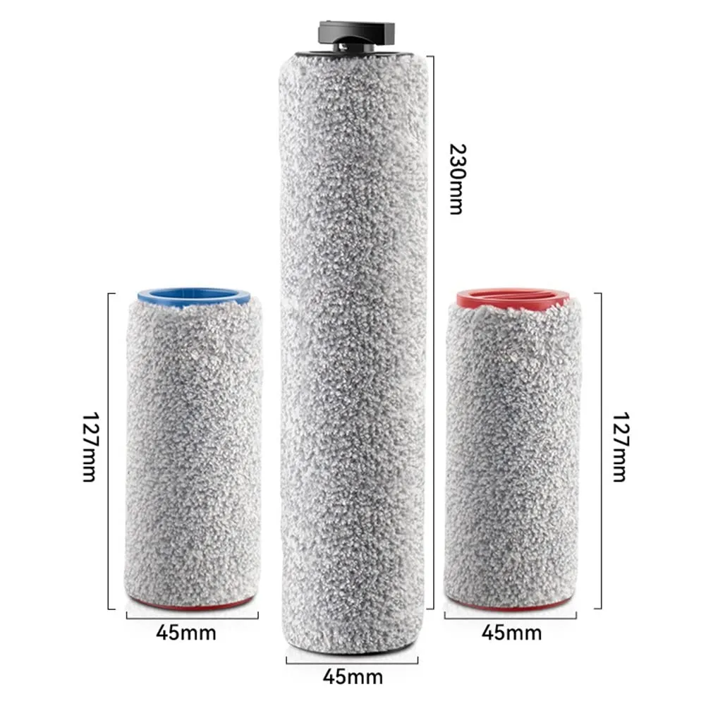 3pcs Rolling Brushes Vacuum Cleaner Accessories for Roborock Dyad