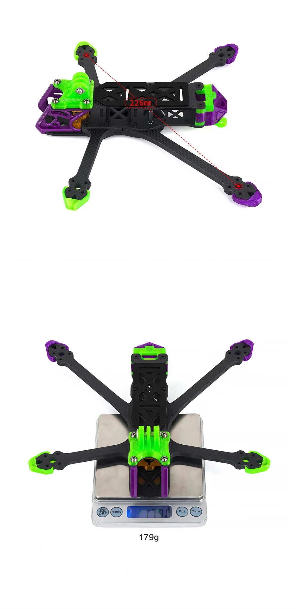 Axisflying Manta 5 SE DC 226mm Wheelbase 5 Inch 6S Frame Kit for RC DJI O4 PRO FPV Racing Drone Axisflying Manta 5 SE DC 226mm Wheelbase 5 Inch 6S Frame Kit for RC DJI O4 PRO FPV Racing Drone