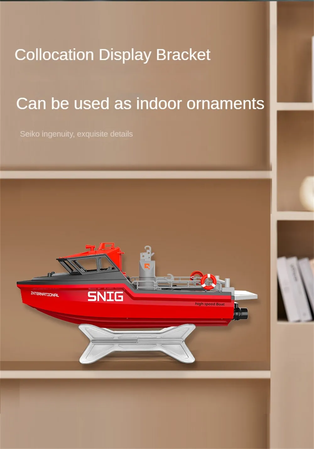 TY XIN TX694 RTR 2.4G Brushless RC Boat Waterproof Rescue Remote Control Ship High Speed Vehicles Models Toys