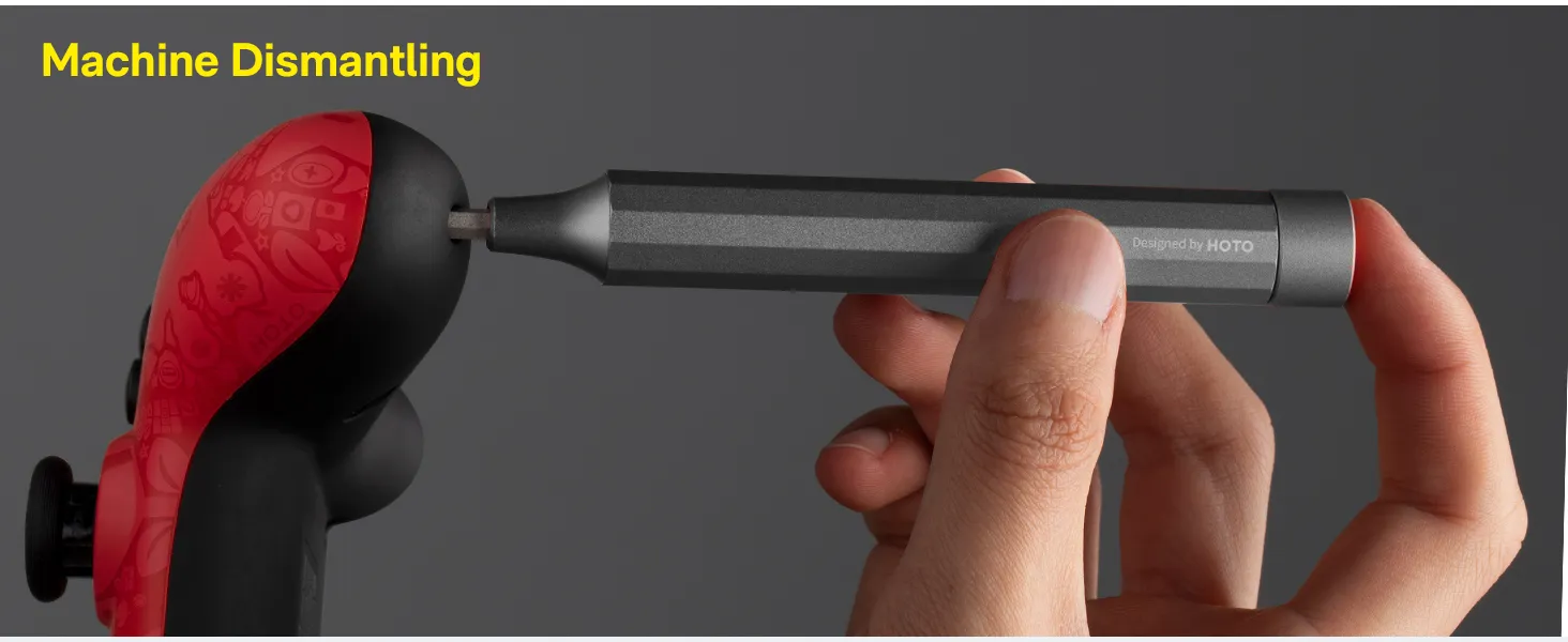 HOTO 24 in 1 Multi Bit Screwdriver Set Magnetic Precision Tool for Electronics Watches Phones Laptops Cameras Slate Grey Alloy Steel HOTO 24 in 1 Multi Bit Screwdriver Set Magnetic Precision Tool for Electronics Watches Phones Laptops Cameras Slate Grey Alloy Steel