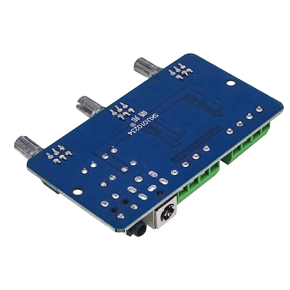 XH-A355 YDA138-E Digital Amplifier Board 2.1 Channel 2x15W+30W Class D Audio Amplification Module DC12V Modified DIY Speakers