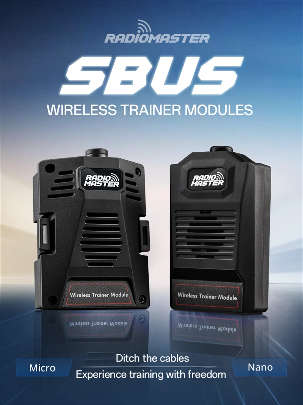 Radiomaster Sbus Wireless Trainer Module Micro Nano Adapter Support TX16S BOXER GX12 Zorro Pocket MT12 Radios 5V SBUS Serial Output Receivers
