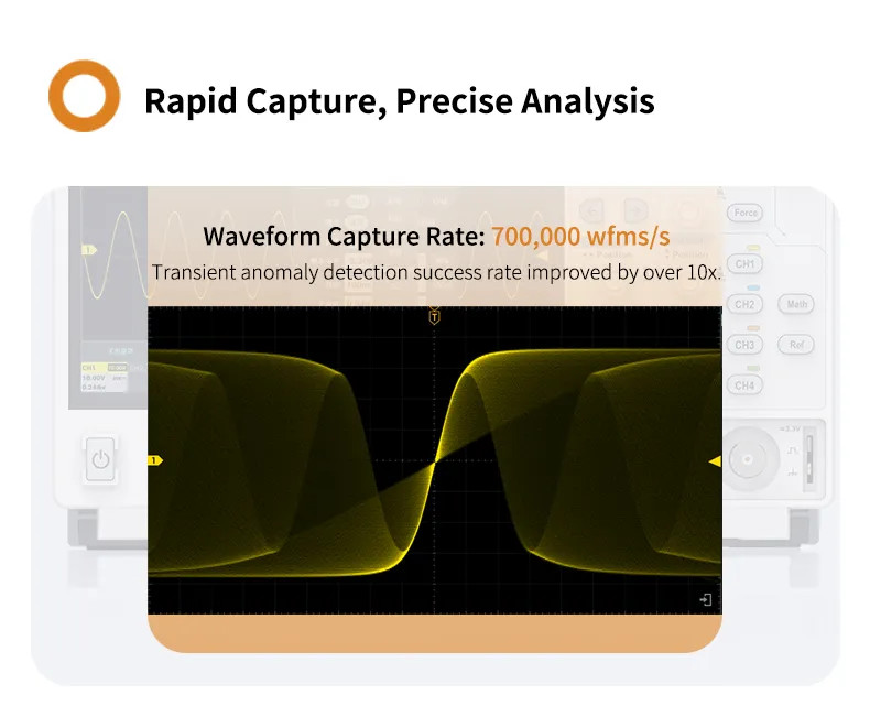 OWON ADS802A/ADS812A/ADS822A Digital Oscilloscope 2 Channels 1.25GSa/s 12-bit 7-inch Display USB HDM LAN Connectivity OWON ADS802A/ADS812A/ADS822A Digital Oscilloscope 2 Channels 1.25GSa/s 12-bit 7-inch Display USB HDM LAN Connectivity