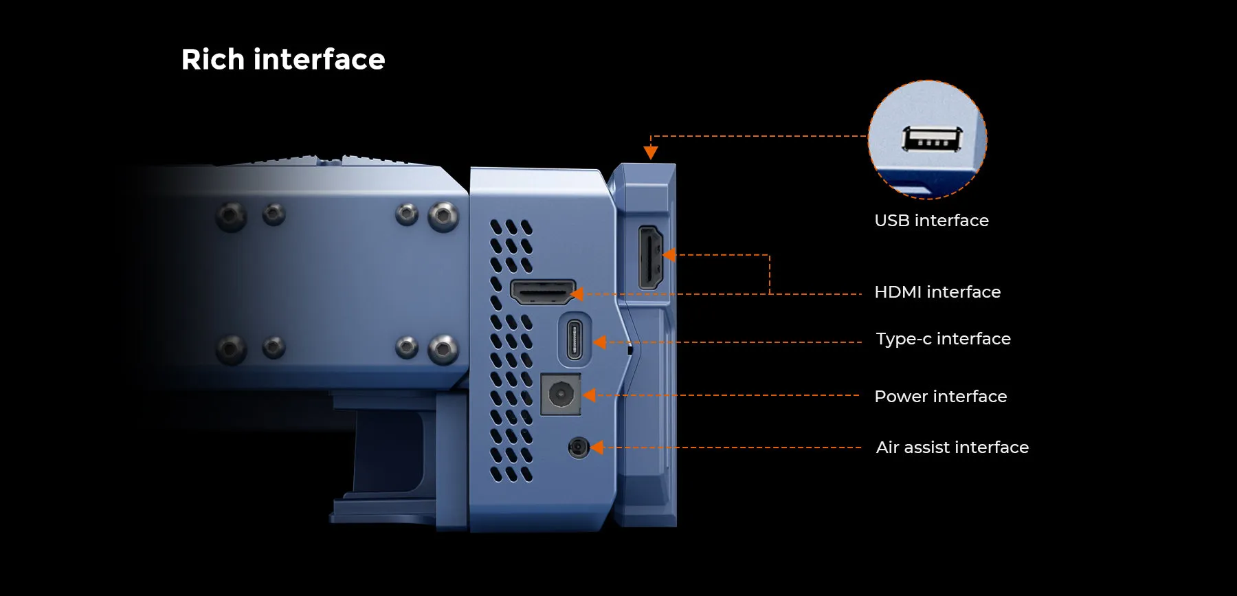 iKier K1 Pro 24W Laser Engraving Machine Engraver With 4.3 Touch Screen 800mm/s Ultra Fast Speed Motorized Z-axis Autofocus