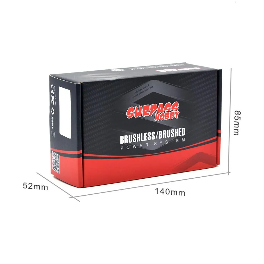 SURPASS HOBBY 4274 2200KV Sensorless Brushless Waterproof Motor for 1/8 RC Car Model Parts