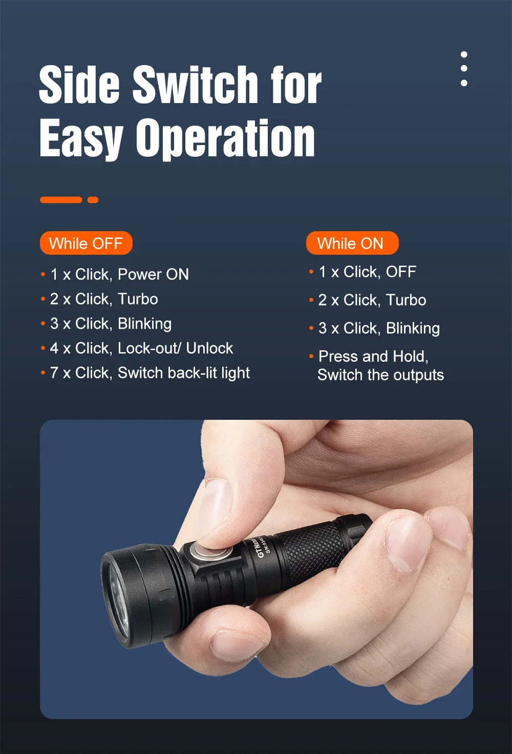 Lumintop GT NANO PRO V3.0 1600 Lumen 150M Compact LED Keychain Flashlight 10280 Battery Mini Powerful LED Torch Camping Light