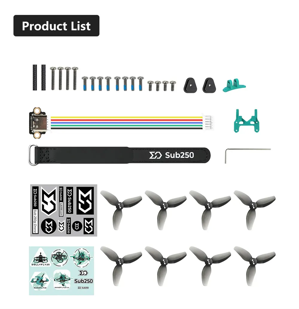 Sub250 Oasisfly25 HD O4 Pro 135mm 2.5 Inch 4S Freestyle RC FPV Racing Drones PNP BNF with 1404 4500kv Motor Digital HD System Sub250 Oasisfly25 HD O4 Pro 135mm 2.5 Inch 4S Freestyle RC FPV Racing Drones PNP BNF with 1404 4500kv Motor Digital HD System