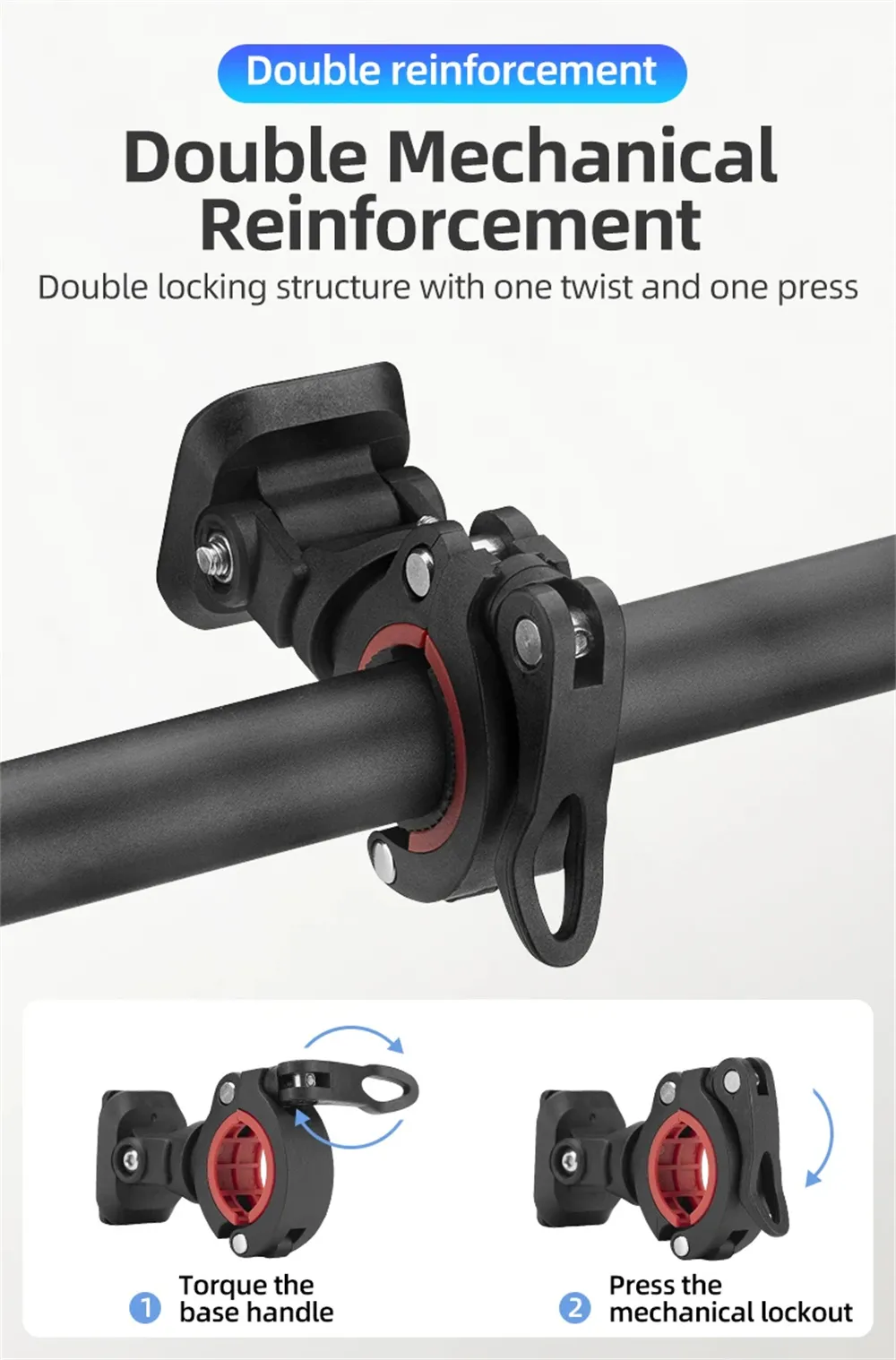 ROCKBROS B17-7 6.2'' Portable Touch Screen Phone Holder Bicycle Bag 360° Adjustable Waterproof Bike Front Frame Bag ROCKBROS B17-7 6.2'' Portable Touch Screen Phone Holder Bicycle Bag 360° Adjustable Waterproof Bike Front Frame Bag