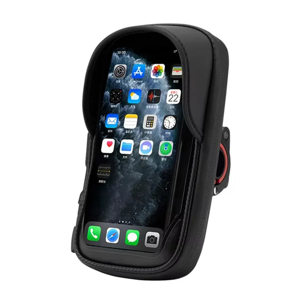 ROCKBROS B17-7 6.2'' Portable Touch Screen Phone Holder Bicycle Bag 360° Adjustable Waterproof Bike Front Frame Bag ROCKBROS B17-7 6.2'' Portable Touch Screen Phone Holder Bicycle Bag 360° Adjustable Waterproof Bike Front Frame Bag