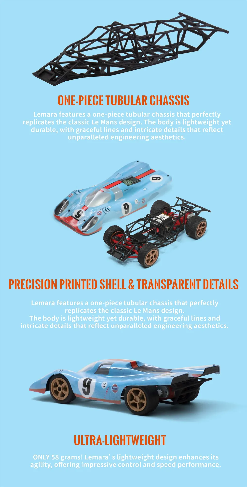 MinimumRC Lemara 1/28 RC Car Tubular Chassis Lemans Racer KIT /PNP DIY Unassembled Racing Vehicles Models Toys MinimumRC Lemara 1/28 RC Car Tubular Chassis Lemans Racer KIT /PNP DIY Unassembled Racing Vehicles Models Toys