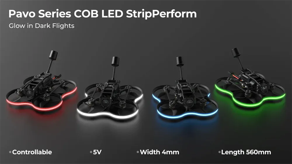 BETAFPV Pavo20 Pro 93.7mm 3S 2.2 Inch Brushless Whoop RC FPV Racing Drone NO VTX NO Camera Support DJI O4 Pro Air Unit Digital System