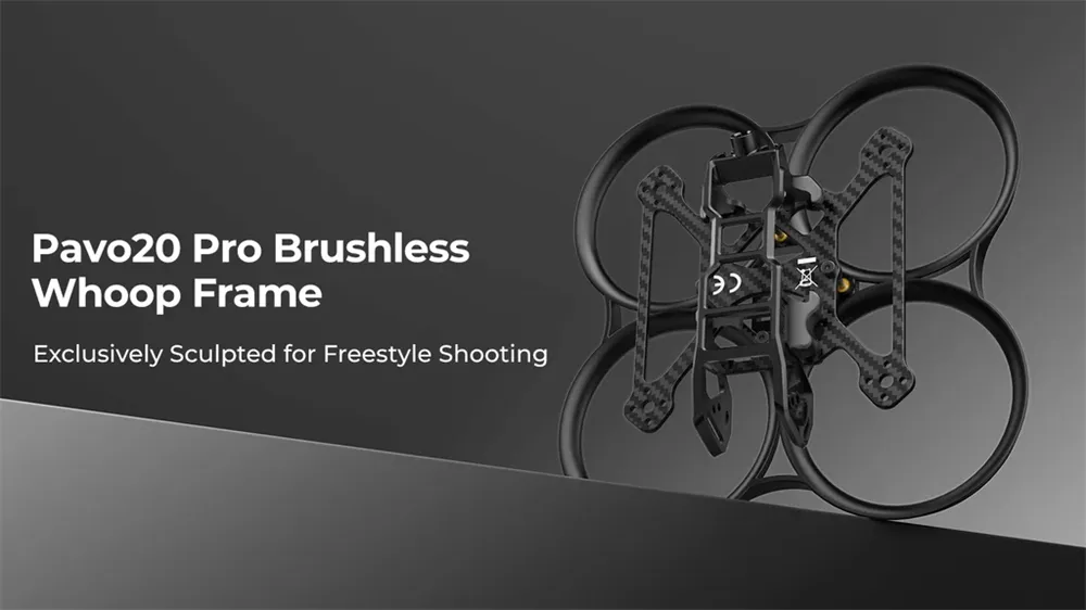 BETAFPV Pavo20 Pro 93.7mm 3S 2.2 Inch Brushless Whoop RC FPV Racing Drone NO VTX NO Camera Support DJI O4 Pro Air Unit Digital System