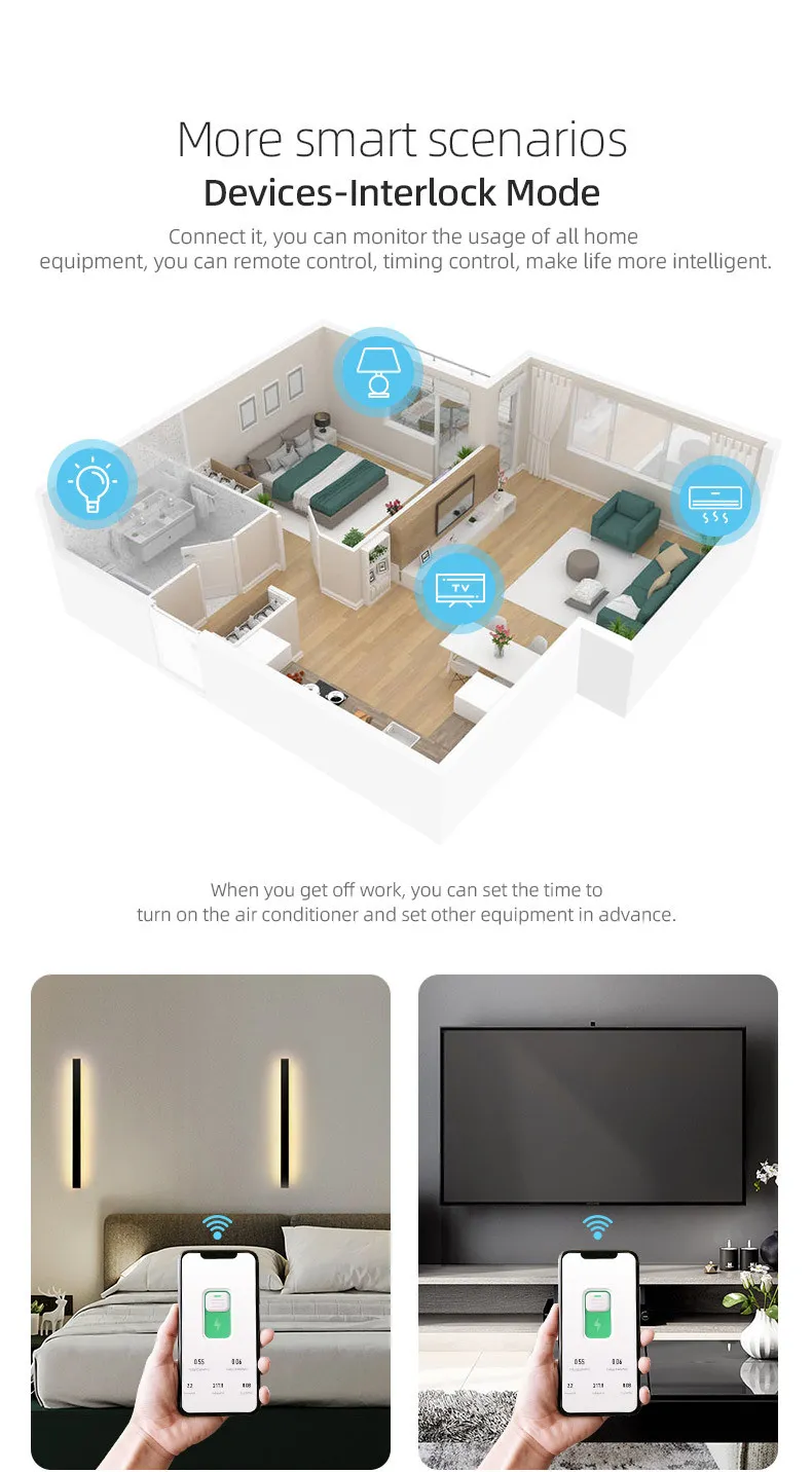 Tongou Tuya WiFi Smart Circuit Breaker Switch with Metering 32A-63A 90V-240V Remote Voice Control with App Timer Modes Smart Home Automation Tongou Tuya WiFi Smart Circuit Breaker Switch with Metering 32A-63A 90V-240V Remote Voice Control with App Timer Modes Smart Home Automation