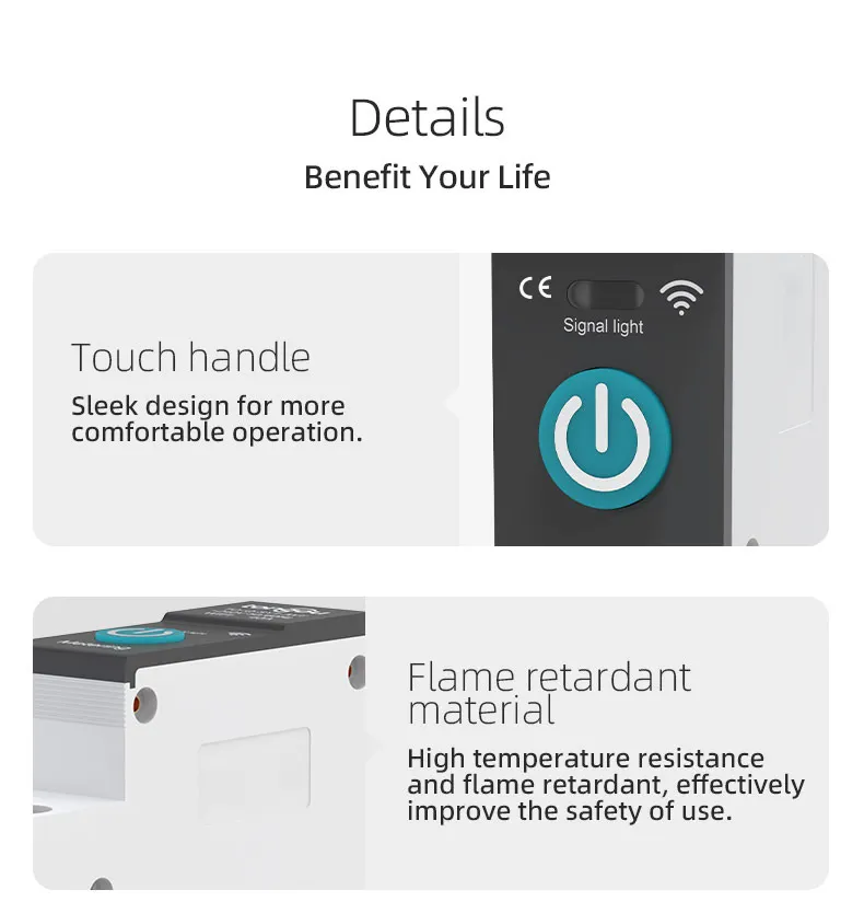 Tongou Tuya WiFi Smart Circuit Breaker Switch with Metering 32A-63A 90V-240V Remote Voice Control with App Timer Modes Smart Home Automation Tongou Tuya WiFi Smart Circuit Breaker Switch with Metering 32A-63A 90V-240V Remote Voice Control with App Timer Modes Smart Home Automation
