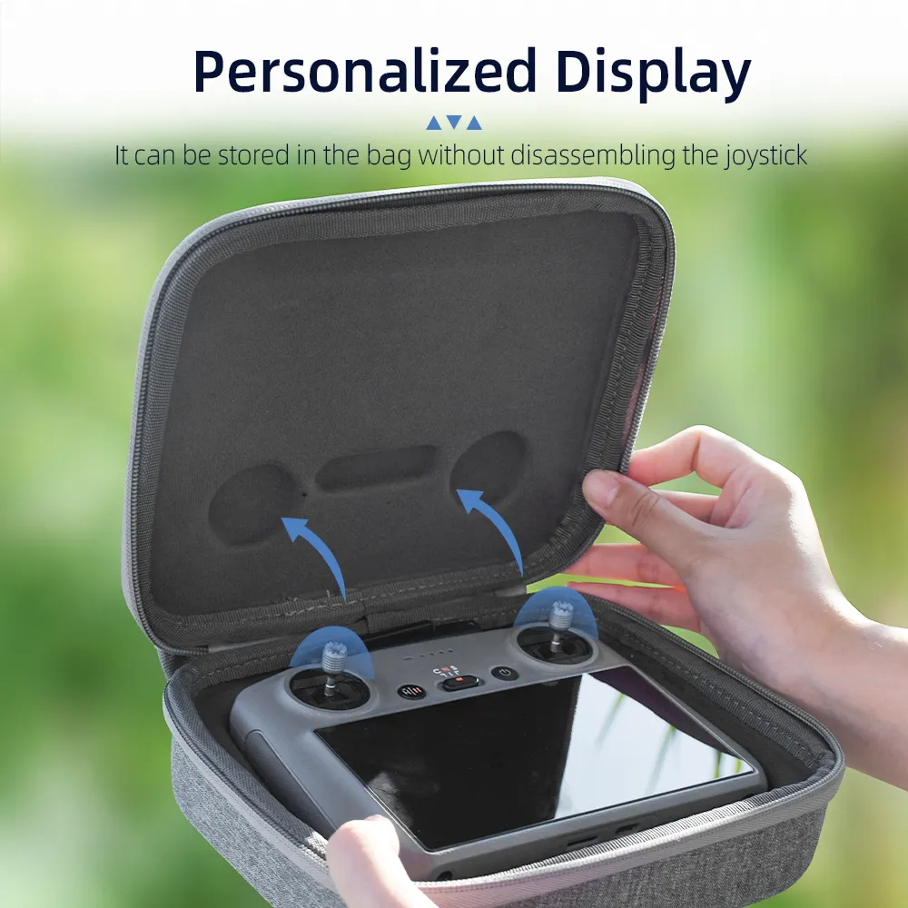 BRDRC Portable Waterproof Storage Shoulder Bag Handbag Carrying Box Case for DJI FLIP Drone Remote Controller Combo Set
