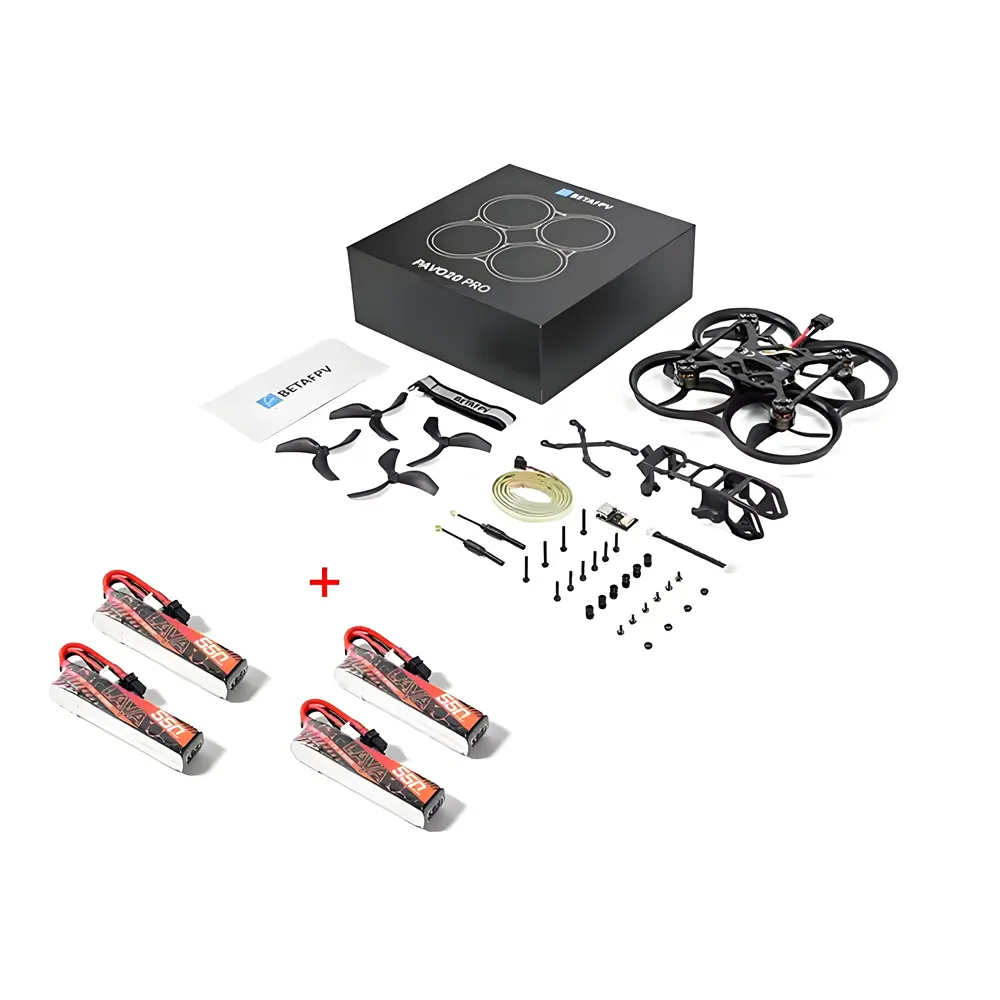 [EU Direct] BETAFPV Pavo20 Pro 93.7mm 3S 2.2 Inch Brushless Whoop RC FPV Racing Drone NO VTX NO Camera Support DJI O4 Pro Air Unit Digital System