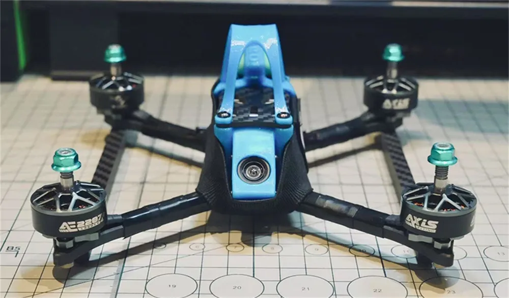 TEOSAW 533 SE 192mm Wheelbase 5 Inch Frame Kit Compatible with DJI O4 Air Unit for DIY RC Drone FPV Racing