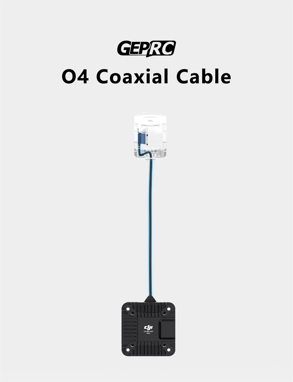 GEPRC DJI O4 Coaxial Cable for DJI O4 Air Unit/ DJI O4 PRO FPV Racing Drone GEPRC DJI O4 Coaxial Cable for DJI O4 Air Unit/ DJI O4 PRO FPV Racing Drone