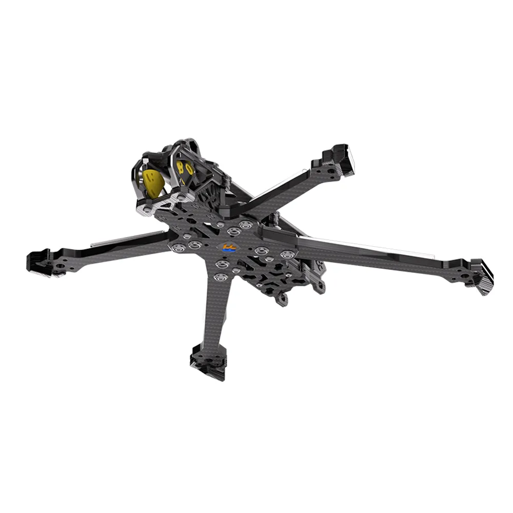 FlyfishRC Volador II VD6 V2 260mm Wheelbase 6 Inch T700 Carbon Fiber Frame Kit Support DJI O4 Air Unit for DIY RC FPV Racing Drone