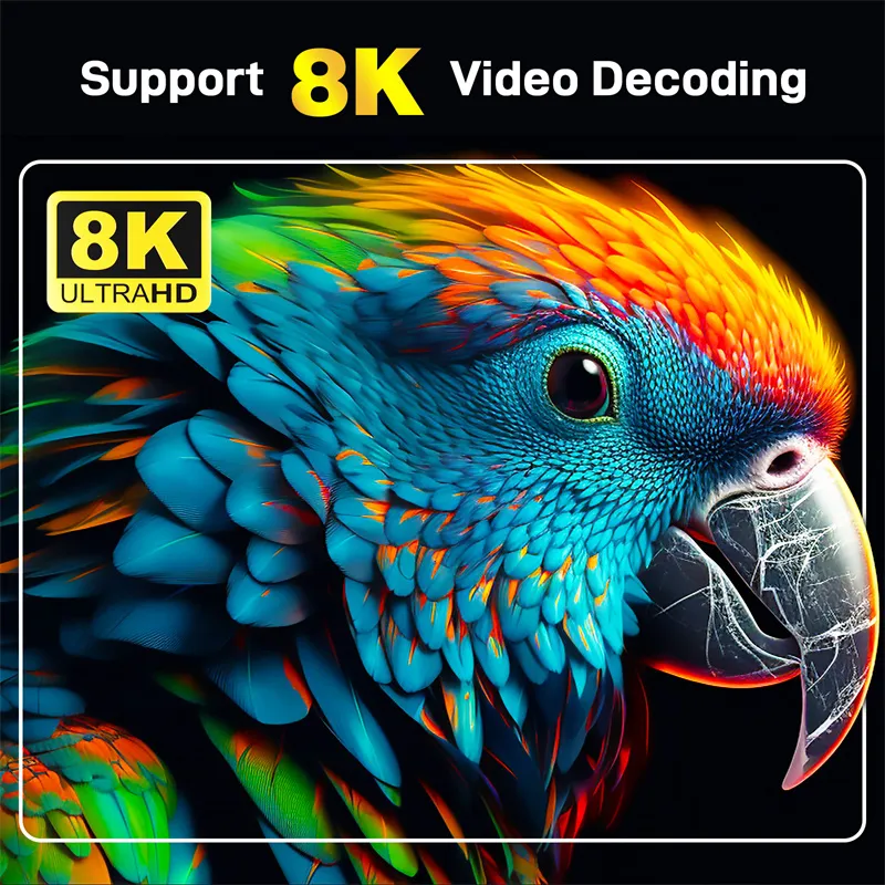 TV98 H618 Android14.0 TV Box 8K Ultra HD HDR10+ 4GB RAM 64GB Storage Allwinner H618 Quad-Core Dual-Band Wi-Fi BT5.0 8K Streaming Device Smart Media Player Set Top Box TV98 H618 Android14.0 TV Box 8K Ultra HD HDR10+ 4GB RAM 64GB Storage Allwinner H618 Quad-Core Dual-Band Wi-Fi BT5.0 8K Streaming Device Smart Media Player Set Top Box