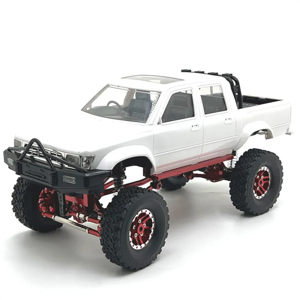 Upgraded Metal Front and Rear Door Bridge Set For WPL C14 C24 C34 C44 C54 C64 C74 C74-1 B14 B24 RC Car Part Remote Control Car Vehicle Model