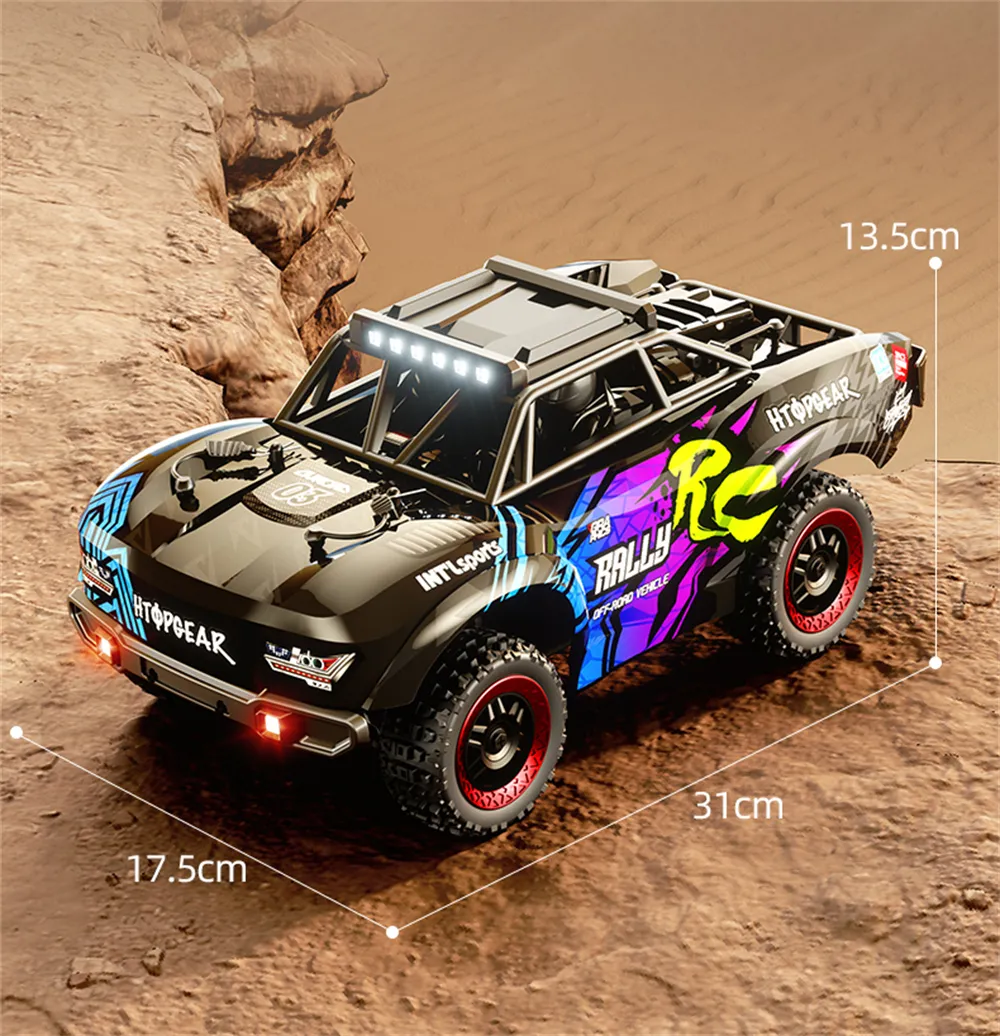 SCY 18103 1/18 2.4G 4WD RTR Truck Brushed RC Car Full Proportional Control with LED Front Light High Speed Vehicle Model SCY 18103 1/18 2.4G 4WD RTR Truck Brushed RC Car Full Proportional Control with LED Front Light High Speed Vehicle Model