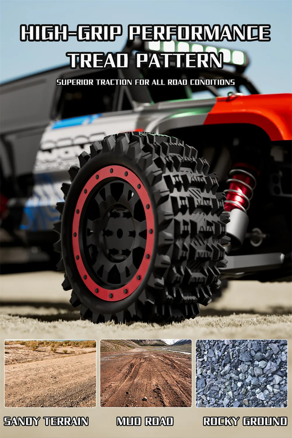 Funsky BOCAT S912 PRO RTR 1/16 2.4G 4WD 55km/h Brushless RC Car Short Course Off-Road Rally High Speed Racer Truck LED Light Vehicles Models Metal Differential Driven Shaft Toys