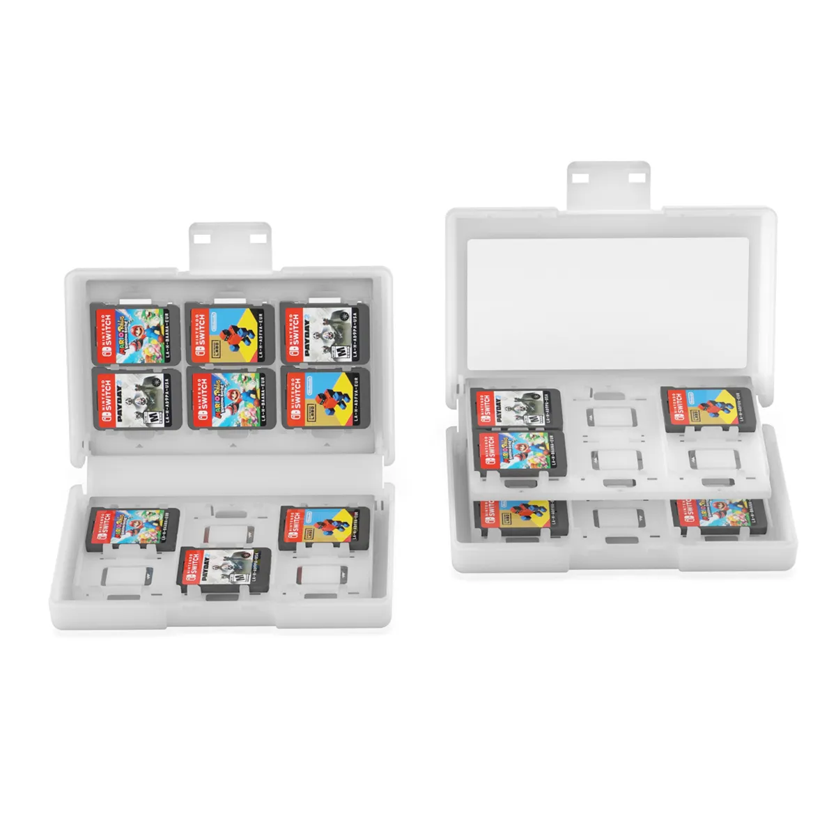 TNS-3198 Game Card Storage Case 24 Slots Gaming Memory Card Organizer Storage Holder for NintendoSwitch 2