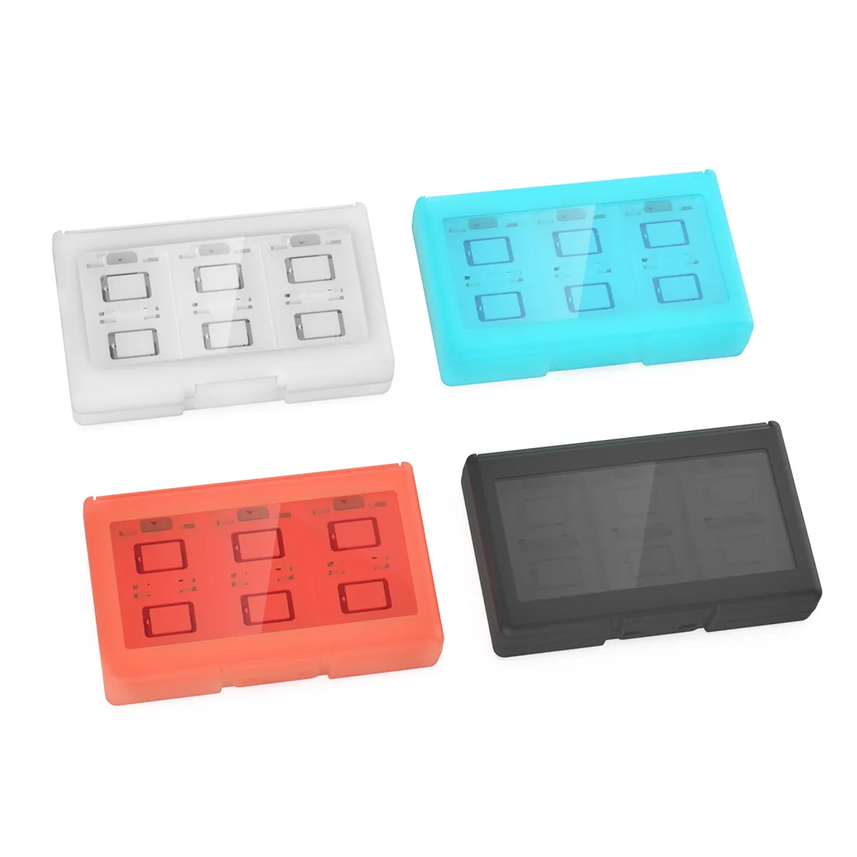 TNS-3198 Game Card Storage Case 24 Slots Gaming Memory Card Organizer Storage Holder for NintendoSwitch 2