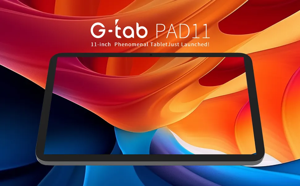 G-tab PAD11 MediaTek MT8786 Octa Core 6GB RAM 128GB ROM Dual 4G LTE 10.95 Inch Android 15 Tablet PC G-tab PAD11 MediaTek MT8786 Octa Core 6GB RAM 128GB ROM Dual 4G LTE 10.95 Inch Android 15 Tablet PC