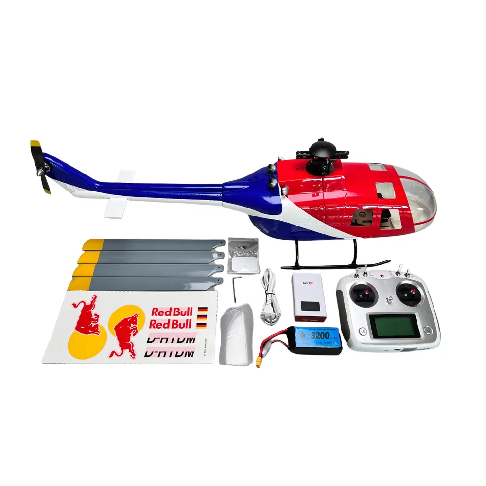 ROBAN BO-105 450 Class 2.4G 11CH GPS Stabilized Scale RC Helicopter RTF With X2 Flight Controller
