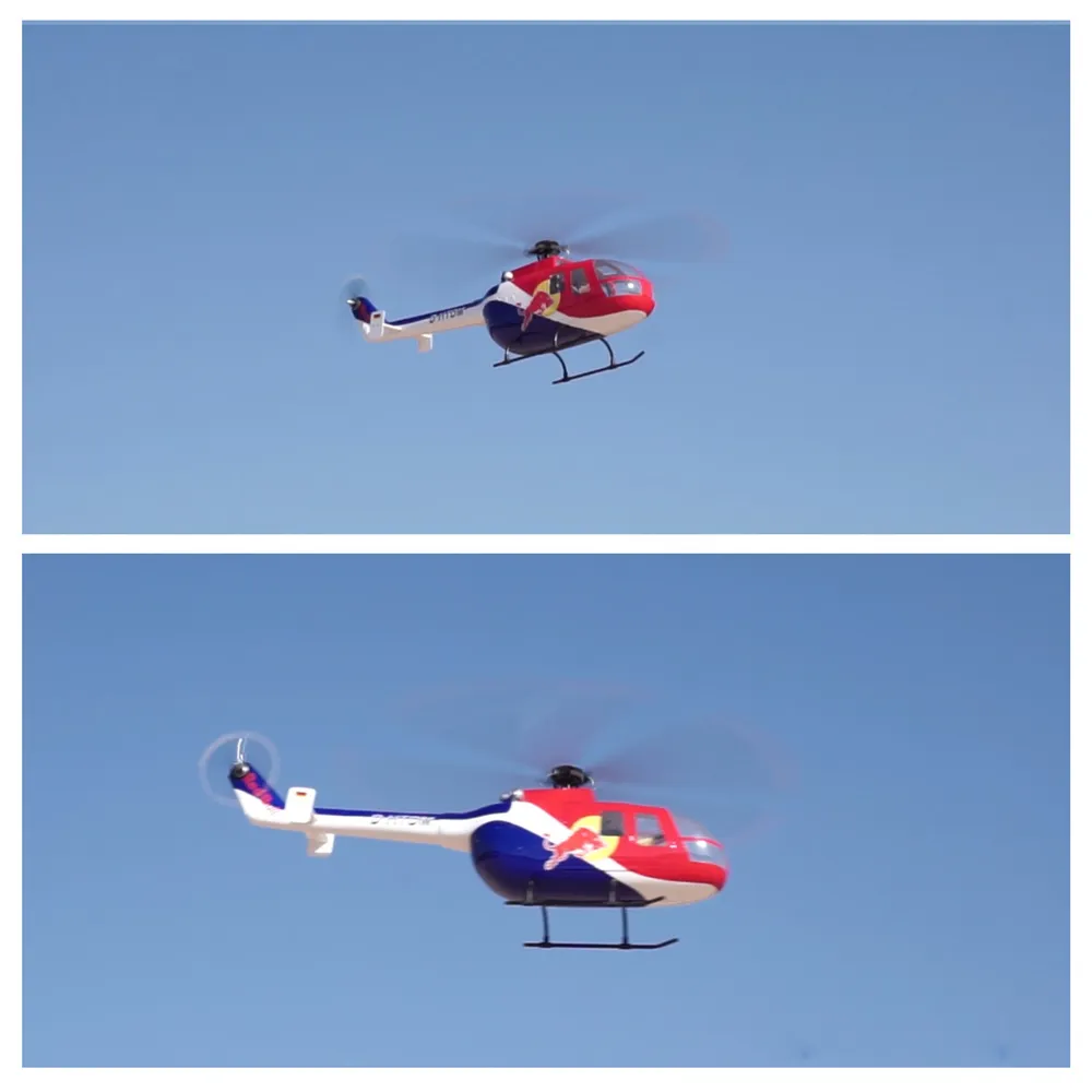 ROBAN BO-105 450 Class 2.4G 11CH GPS Stabilized Scale RC Helicopter RTF With X2 Flight Controller