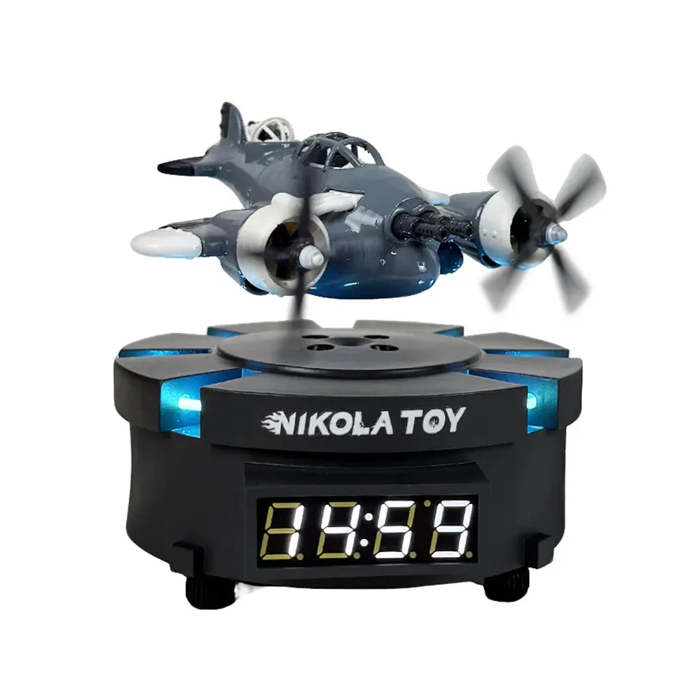 NIKOLATOY Creative Maglev Steampunk Fighter Ornaments Decorations Collection Science Discovery Toys NIKOLATOY Creative Maglev Steampunk Fighter Ornaments Decorations Collection Science Discovery Toys