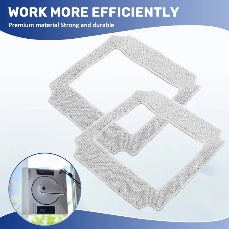 6pcs Window Cleaning Robot Mop Cloth Cleaning Cloth Towel Dusting Cloth for LIECTROUX YW910 6pcs Window Cleaning Robot Mop Cloth Cleaning Cloth Towel Dusting Cloth for LIECTROUX YW910