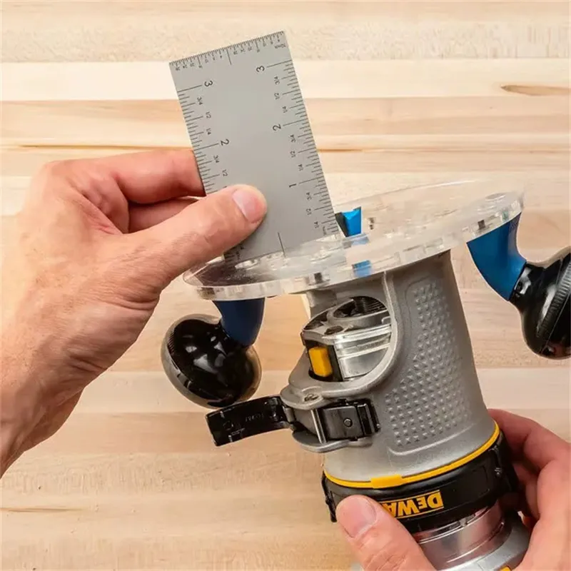 Stainless Steel Square Edge Ruler Compact Measuring Tool 8.9 x 5 cm Portable Metric and Inch Markings Professional Precision