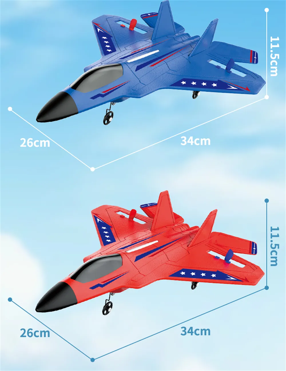 KFPLAN KF803 F22 Fighter 260mm Wingspan 2.4G 2CH EPP RC Airplane Fixed Wing RTF With LED Lights KFPLAN KF803 F22 Fighter 260mm Wingspan 2.4G 2CH EPP RC Airplane Fixed Wing RTF With LED Lights