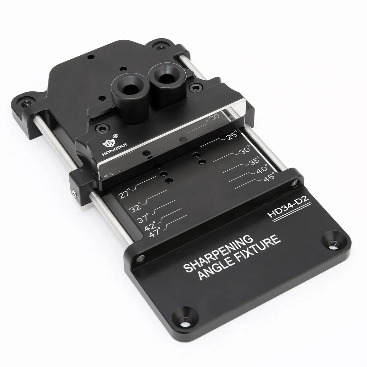 HONGDUI HD34 Pro Honing Guide For Chisels And Planes Woodworking Sharpening System With Sharpening Angle Fixture Angle Gauge