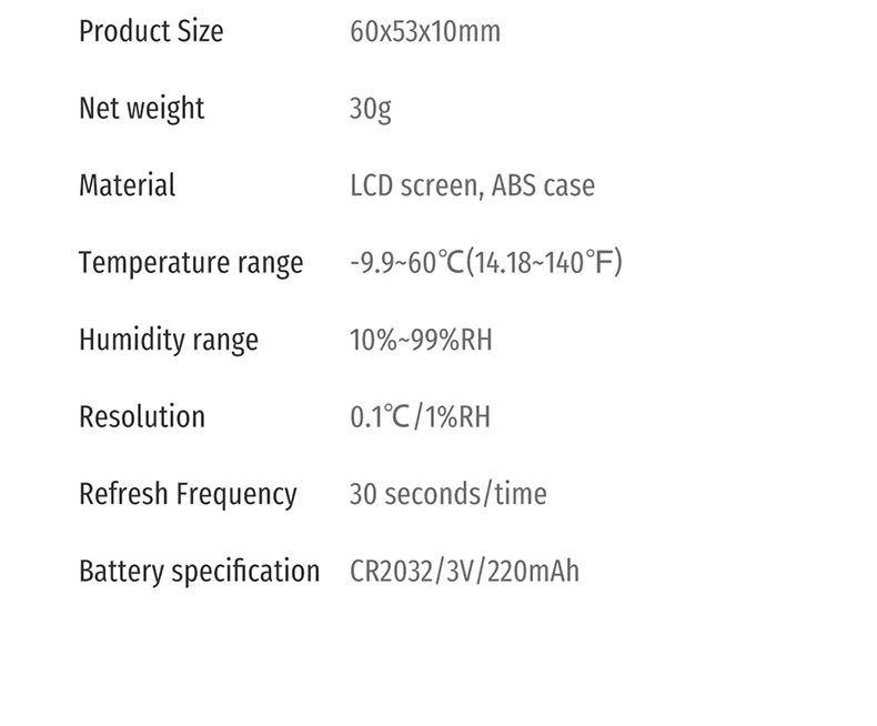 4PCS Xiaomi Duka Atuman THmini Electronic Temperature and Humidity Meter High Precision Vertical Infant Room Thermometer Digital Meter for Home 4PCS Xiaomi Duka Atuman THmini Electronic Temperature and Humidity Meter High Precision Vertical Infant Room Thermometer Digital Meter for Home