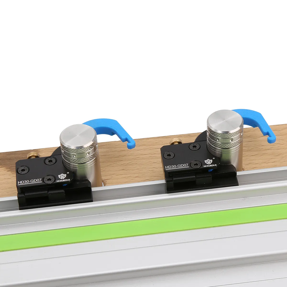 HONGDUI HD30-GD07 Rail Guide Clamp For Woodworking Bench Dog MFT System HONGDUI HD30-GD07 Rail Guide Clamp For Woodworking Bench Dog MFT System
