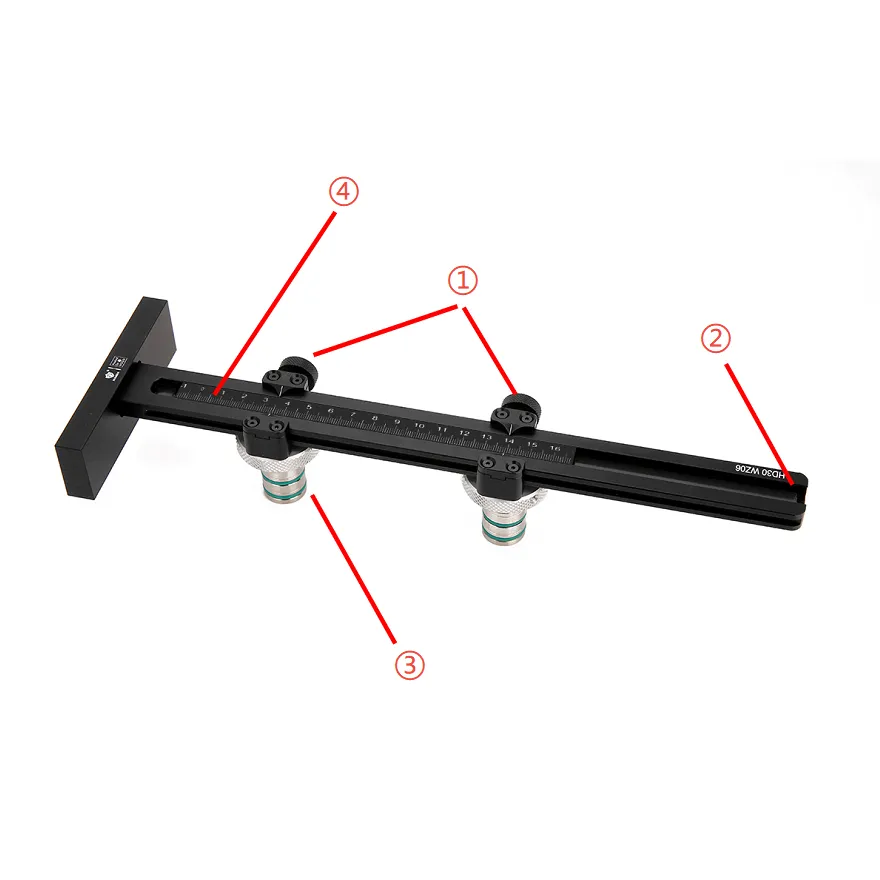 HONGDUI Hooked On Wood HD30-WZ06 MFT Stop For Woodworking Bench Dog MFT System