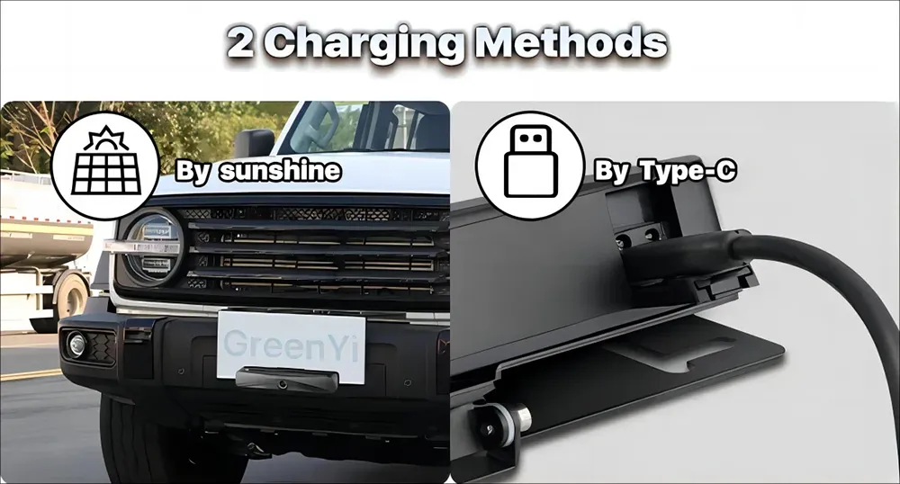 Wireless Solar 5G WiFi HD 1080P Rear/Front License Camera with Built-in 4800mAh Battery Solar Powered Wifi Wireless Car Backup Camera for Car Van RVs Wireless Solar 5G WiFi HD 1080P Rear/Front License Camera with Built-in 4800mAh Battery Solar Powered Wifi Wireless Car Backup Camera for Car Van RVs