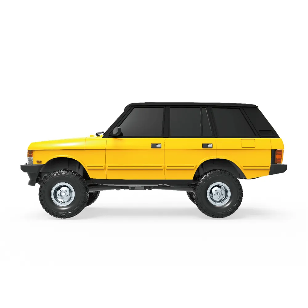 LDRC 18401 RTR 1/18 2.4G 4WD RC Car for Land Range Rover Rock Crawler Off-Road Climbing Truck LED Light Full Proportional Vehicles Models Hard Bridge Axle Toys