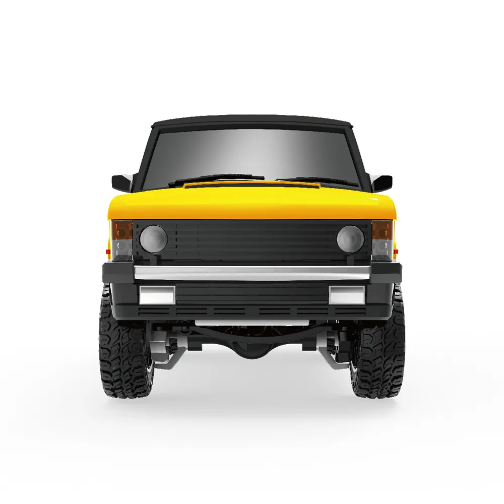 LDRC 18401 RTR 1/18 2.4G 4WD RC Car for Land Range Rover Rock Crawler Off-Road Climbing Truck LED Light Full Proportional Vehicles Models Hard Bridge Axle Toys