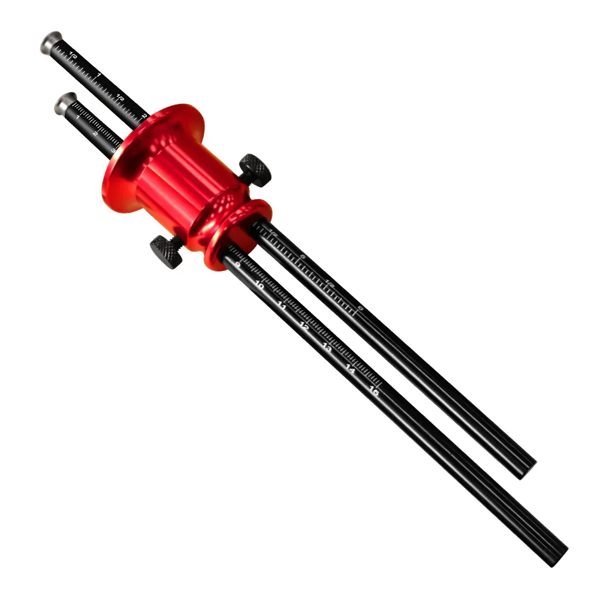 Double Head Wheel Marking Gauge Aluminum Alloy Parallel Woodworking Tool Metric Inch Scale Replaceable Blade Precision Carpenter Scriber