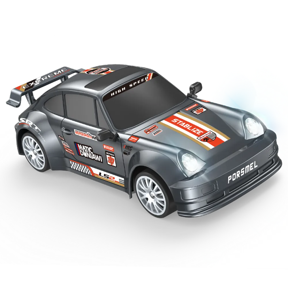 JZY X60 RTR 1/24 2.4G 4WD Drift RC Mini Race Car LED Light Radio Control High Speed Motor Road Racing Vehicle Model Boys Gifts Toys