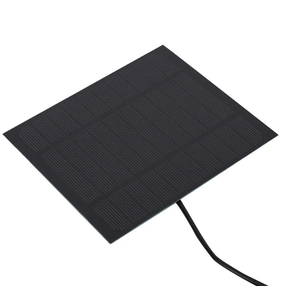 3.5W 5V Solar Panel Charger Micro USB 150x130mm Monocrystalline 22% High Conversion Efficiency Portable Solar Charger for Fans Lights Cameras 3.5W 5V Solar Panel Charger Micro USB 150x130mm Monocrystalline 22% High Conversion Efficiency Portable Solar Charger for Fans Lights Cameras