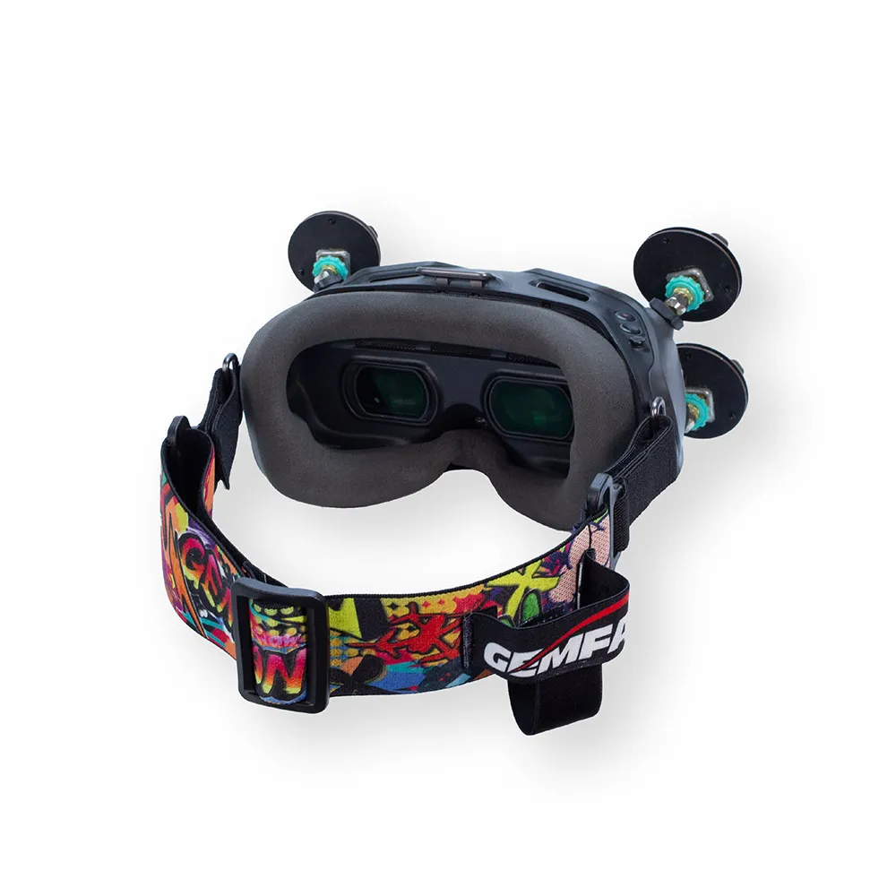 GEMFAN WL-09 FPV Goggles Headband Adjustable Mount for DJI/ Fatshark/ Skyzone Racing & Freestyle GEMFAN WL-09 FPV Goggles Headband Adjustable Mount for DJI/ Fatshark/ Skyzone Racing & Freestyle